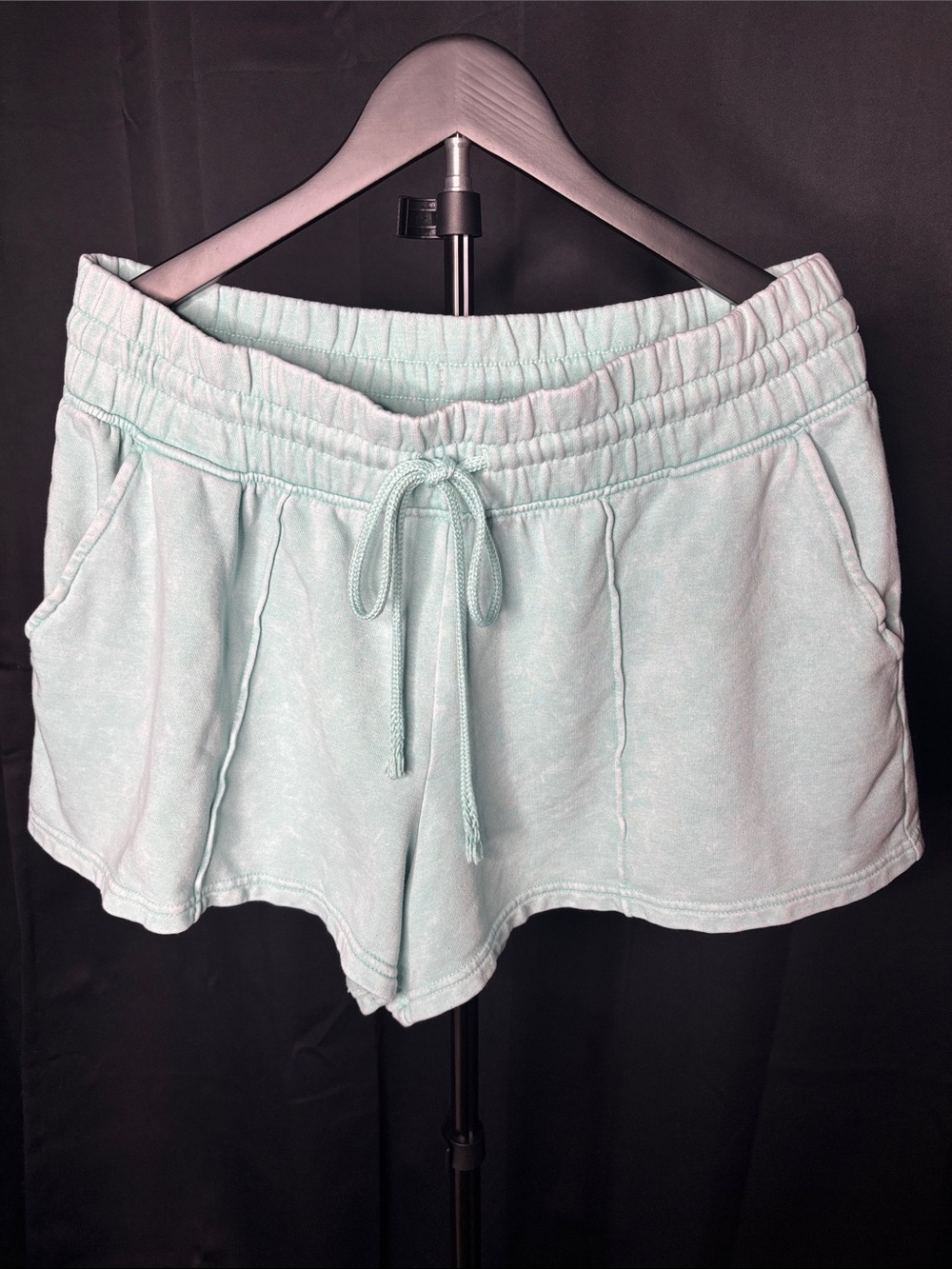 wild fable Light Mint Terry Drawstring Athletic Shorts